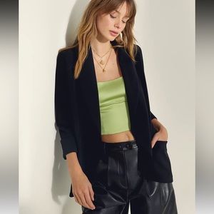 Aritzia Wilfred Chevalier Jacket size 2 black